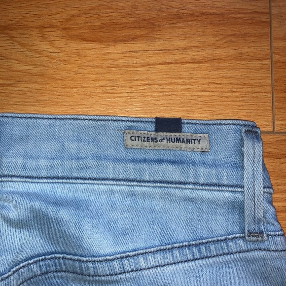 citizens of humanity light wash rocket high rise - Picture 4 of 7